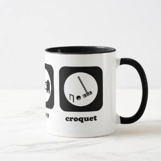Eat. Sleep. Croquet. Mug