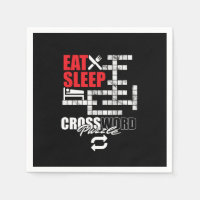 Eat Sleep Crossword Puzzle Repeat Puzzler Brain Te