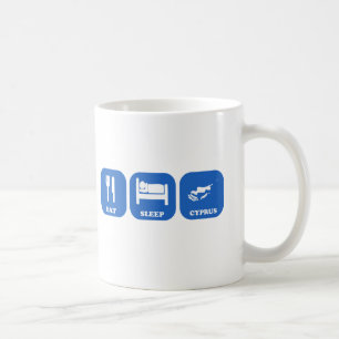 Eat Sleep Cyprus Coffee Mug