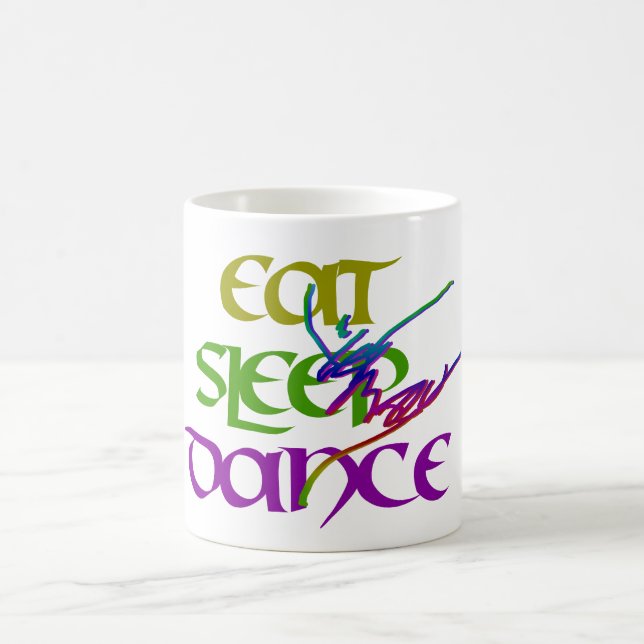 EAT SLEEP DANCE COFFEE MUG (Center)