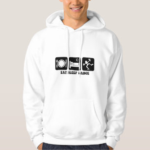 eat sleep dance hoodie