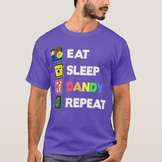 Eat Sleep Dandy Repeat Birthday Decoration Boys Gi T-Shirt
