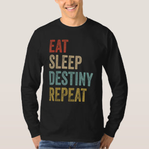 Eat Sleep Destiny Repeat Gamers Destiny T-Shirt