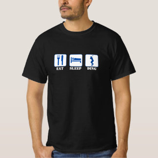 Eat sleep Ding - Baseball T-Shirt