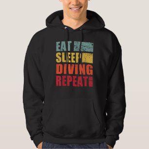 Eat Sleep Diving Repeat Hoodie