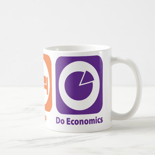 Eat Sleep Do Economics Coffee Mug (Right)