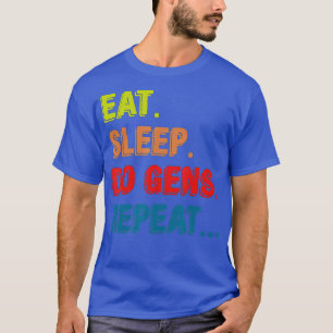 Eat Sleep Do Gens Repeat DBD Gaming outfit T-Shirt