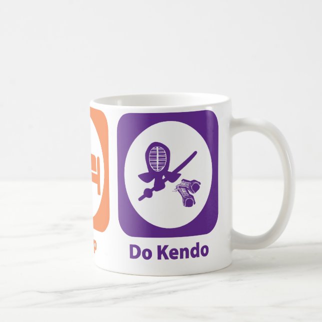 Eat Sleep Do Kendo Coffee Mug (Right)