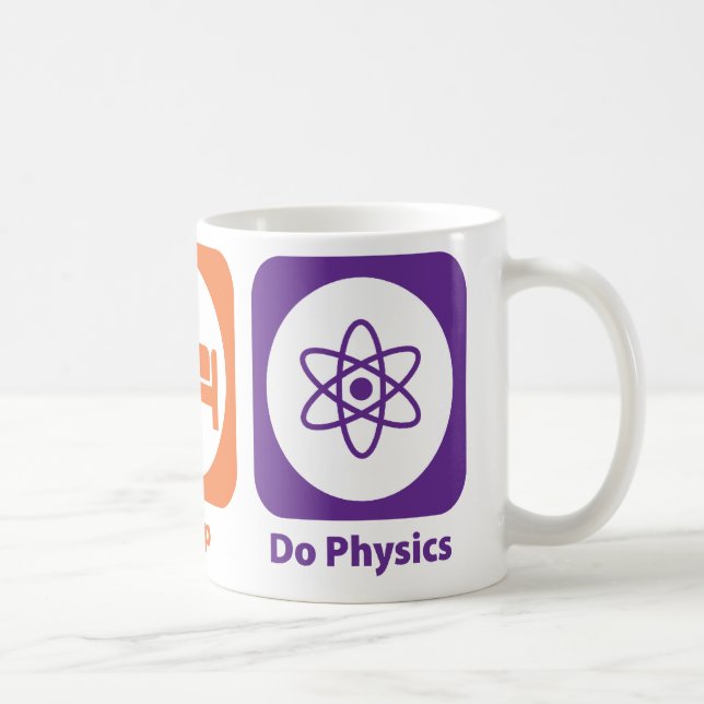 Eat Sleep Do Physics Coffee Mug (Right)