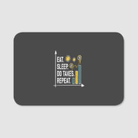 EAT SLEEP DO TAXES REPEAT Funny Accountant