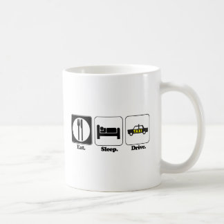 eat sleep drive taxi coffee mug