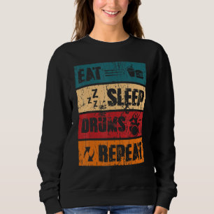 Eat Sleep Drums Repeat Sweatshirt