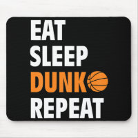 Eat Sleep Dunk Repeat Fun Basketball Bball