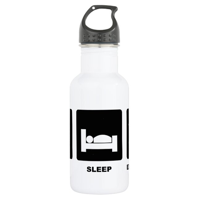 Eat Sleep Experiment 532 Ml Water Bottle (Front)