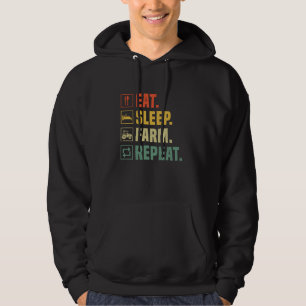 Eat Sleep Farm Repeat Hoodie