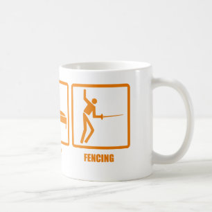 Eat Sleep Fencing Coffee Mug