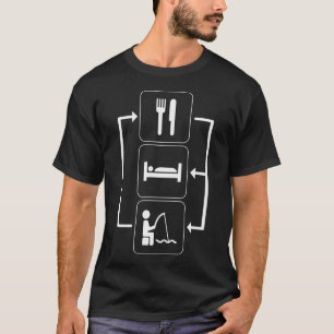 Eat Sleep Fish Repeat T-Shirt