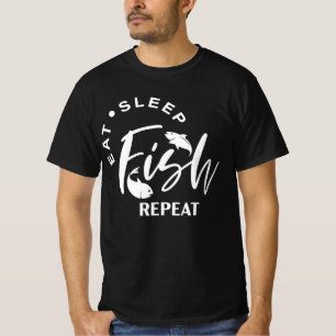Eat Sleep Fish Repeat T-Shirt