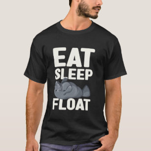 Eat Sleep Float Manatee Sea Cow T-Shirt