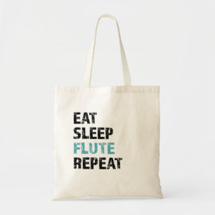 Eat, Sleep, Flute, repeat Tote Bag