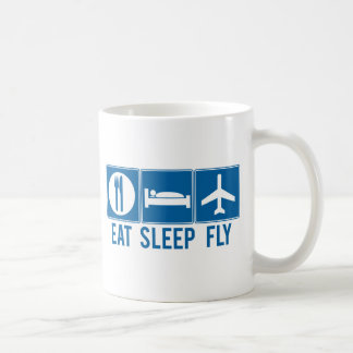 Eat Sleep Fly Coffee Mug