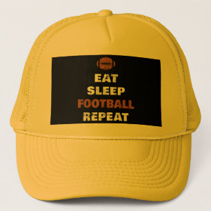 Eat Sleep Football Repeat Love Football Vintage Gi Trucker Hat