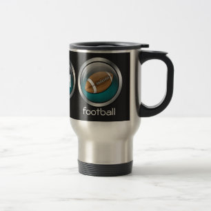 Eat Sleep Football :: Travel Mug