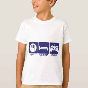 Eat Sleep Game - Gamer Geek Video Games T-Shirt