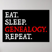 Eat. Sleep. Genealogy. Repeat.
