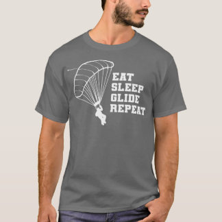 Eat Sleep Glide Tourist Gift T-Shirt