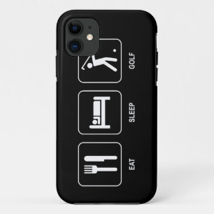 Eat Sleep Golf iPhone 11 Case