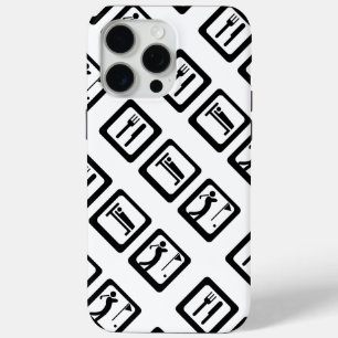 Eat Sleep Golf iPhone Case