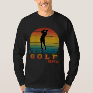 Eat Sleep Golf Repeat T-Shirt