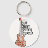 Eat sleep guitar repeat. motivational quote