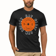 Eat Sleep Gym Repeat Gym Shirt Workout Fitness Tee