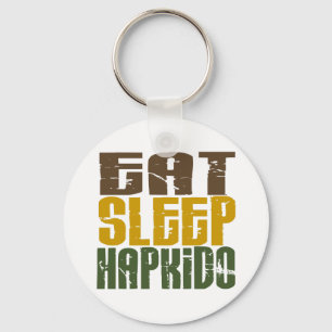 Eat Sleep Hapkido 1 Key Ring