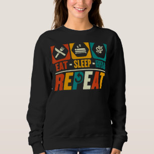 Eat Sleep Herpetology Repeat Herping Zoology Herp Sweatshirt