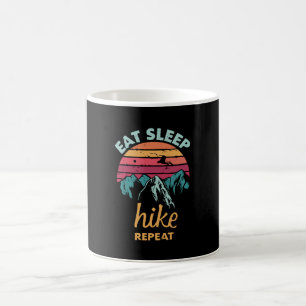 Eat, Sleep, Hike, Repeat Coffee Mug