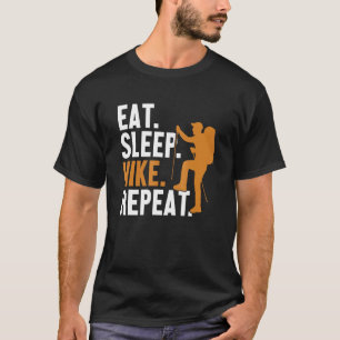 Eat Sleep Hike Repeat Outdoor Wander Backpacking H T-Shirt