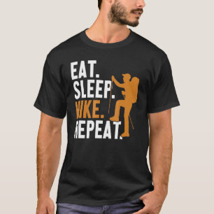 Eat Sleep Hike Repeat Outdoor Wander Backpacking H T-Shirt