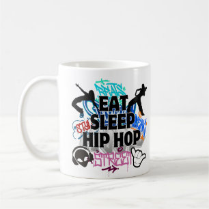 Eat Sleep Hiphop.w Coffee Mug