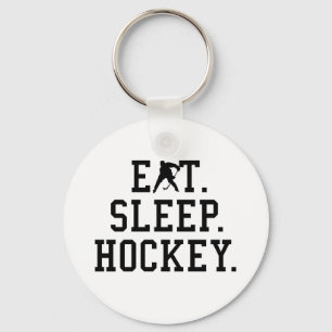 Eat Sleep Hockey - Hockey Lovers       Key Ring
