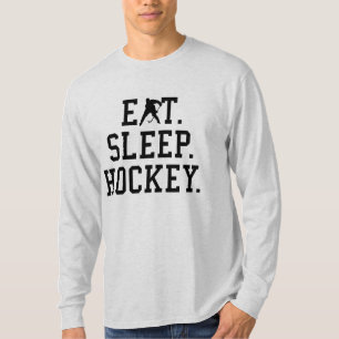 Eat Sleep Hockey - Hockey Lovers T-Shirt