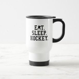 Eat Sleep Hockey - Hockey Lovers        Travel Mug