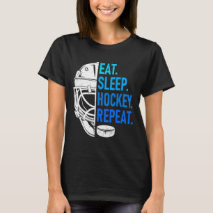 Eat Sleep Hockey Repeat Athletes' Enthusiasts Wint T-Shirt