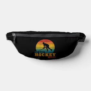 Eat Sleep Hockey Repeat  Bum Bags