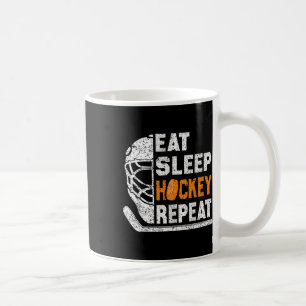 Eat Sleep Hockey Repeat Shirt Youth Kids Boys Teen Coffee Mug