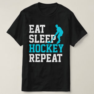 Eat Sleep Hockey Repeat T-Shirt