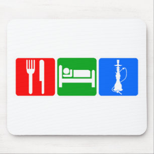 Eat,Sleep,Hookah Mouse Pad