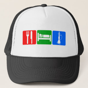 Eat,Sleep,Hookah Trucker Hat